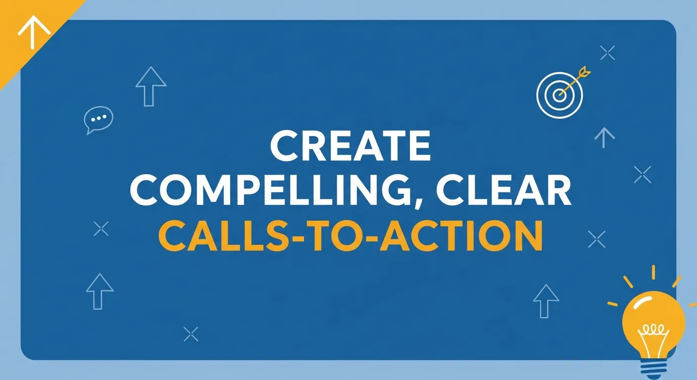Website with brightly colored call-to-action buttons designed to increase conversions