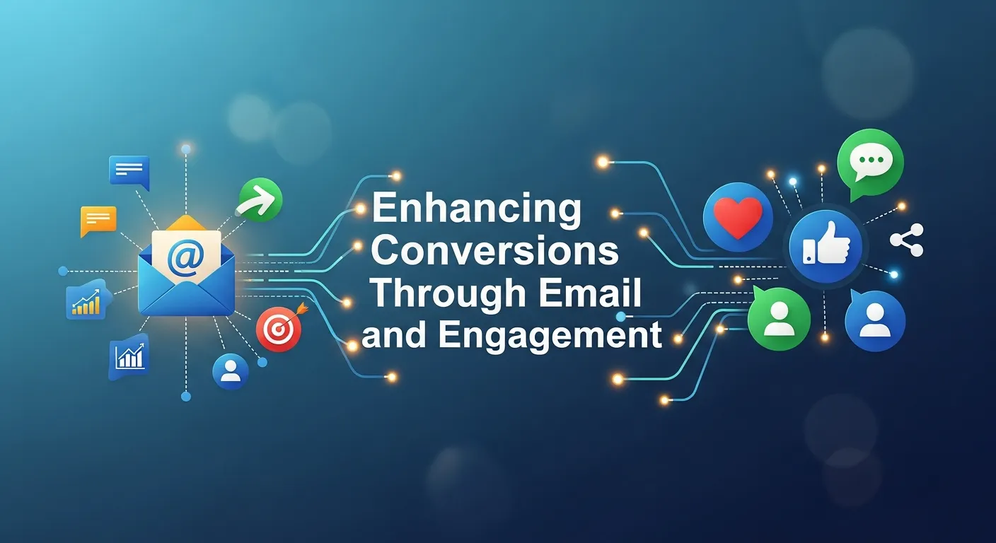 Conversion Rate Optimization applied to email marketing for improved open rates, click-through rates, and conversions