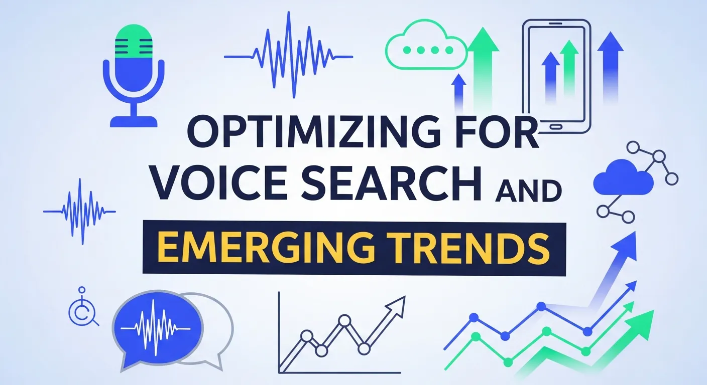 Freelance CRO specialist optimizing website for voice search and emerging digital trends to boost conversions