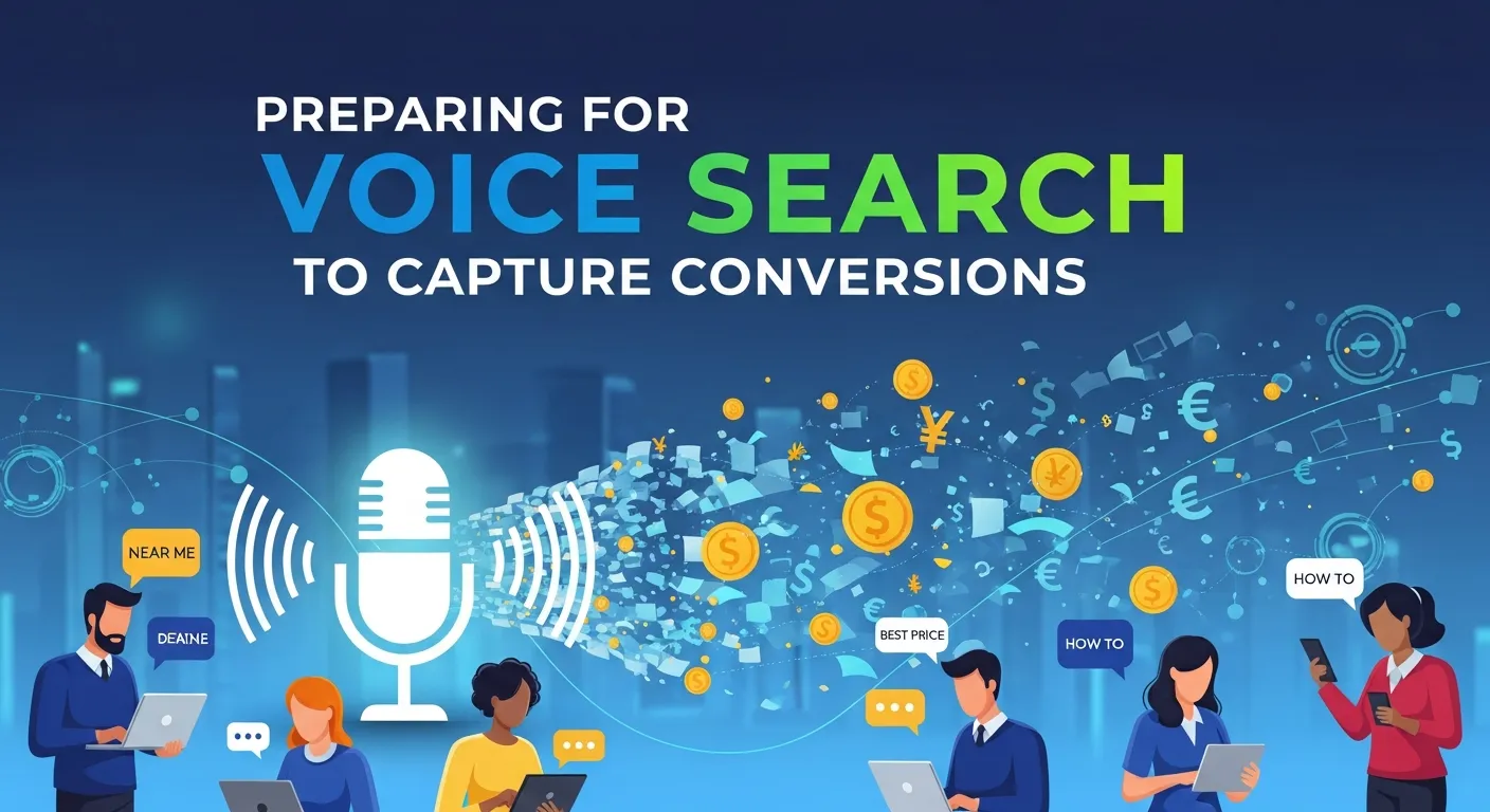 Voice search optimization for Conversion Rate Optimization with smart devices, mobile searches, and improved user engagement