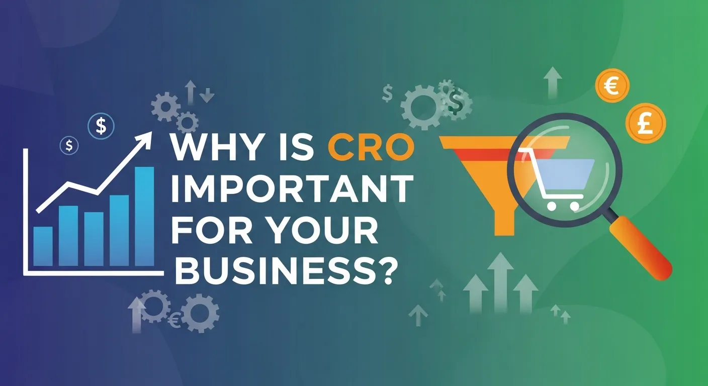 Digital marketing team analyzing Conversion Rate metrics to improve website ROI and user experience.