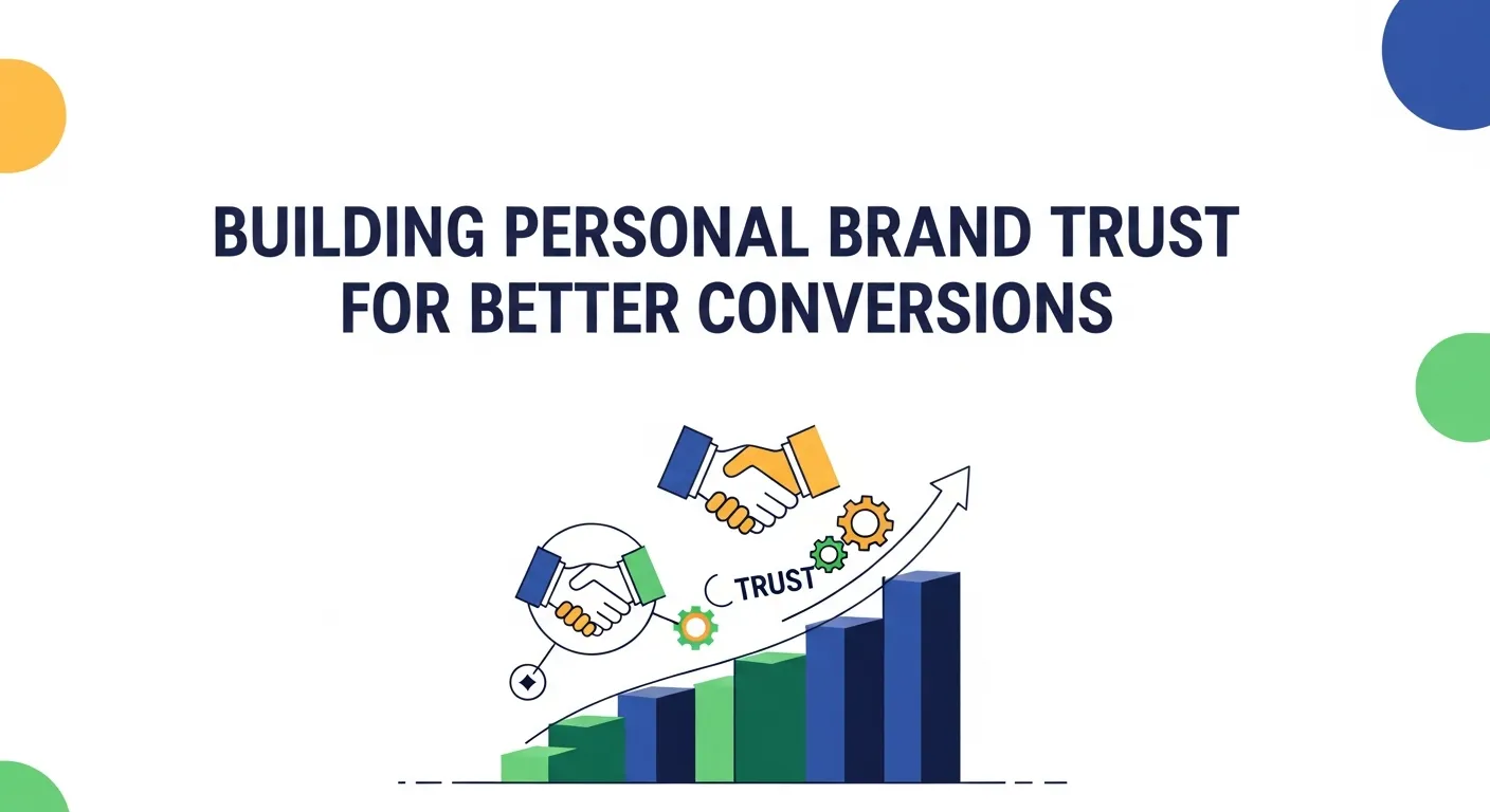 Personal brand trust elements such as customer reviews, social proof, and transparent policies enhancing conversion rate optimization