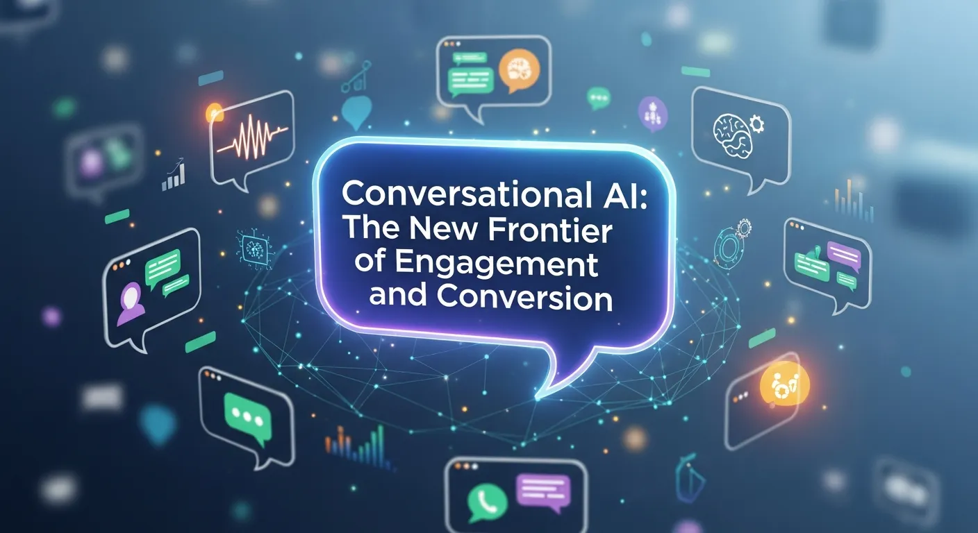 AI chatbot assisting a user on an e-commerce website to improve engagement and conversions