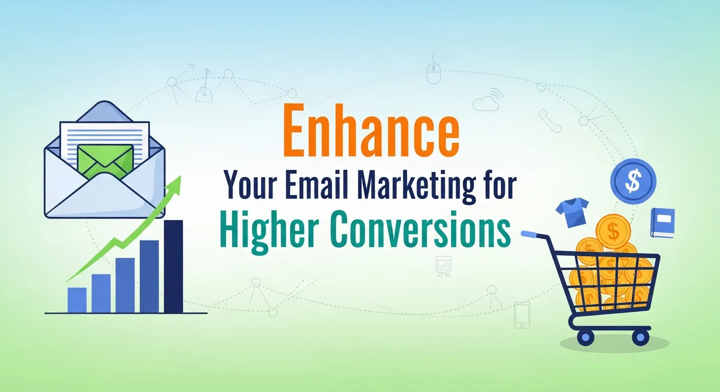 Optimized email marketing campaigns that reduce conversion rate drop-offs and boost engagement and sales