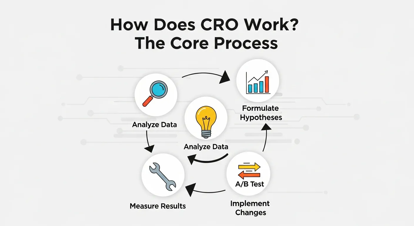 Screenshot of a heatmap and analytics dashboard used for CRO research and analysis