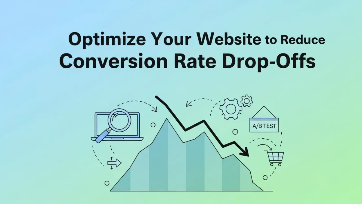 Website optimization strategies to reduce conversion rate drop-offs and improve user engagement for higher sales and leads
