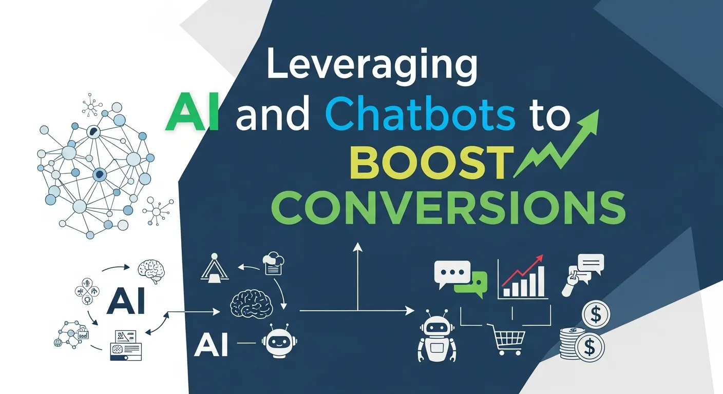 AI chatbot integrated with a CRO tool providing real-time support and personalized recommendations to boost website conversions