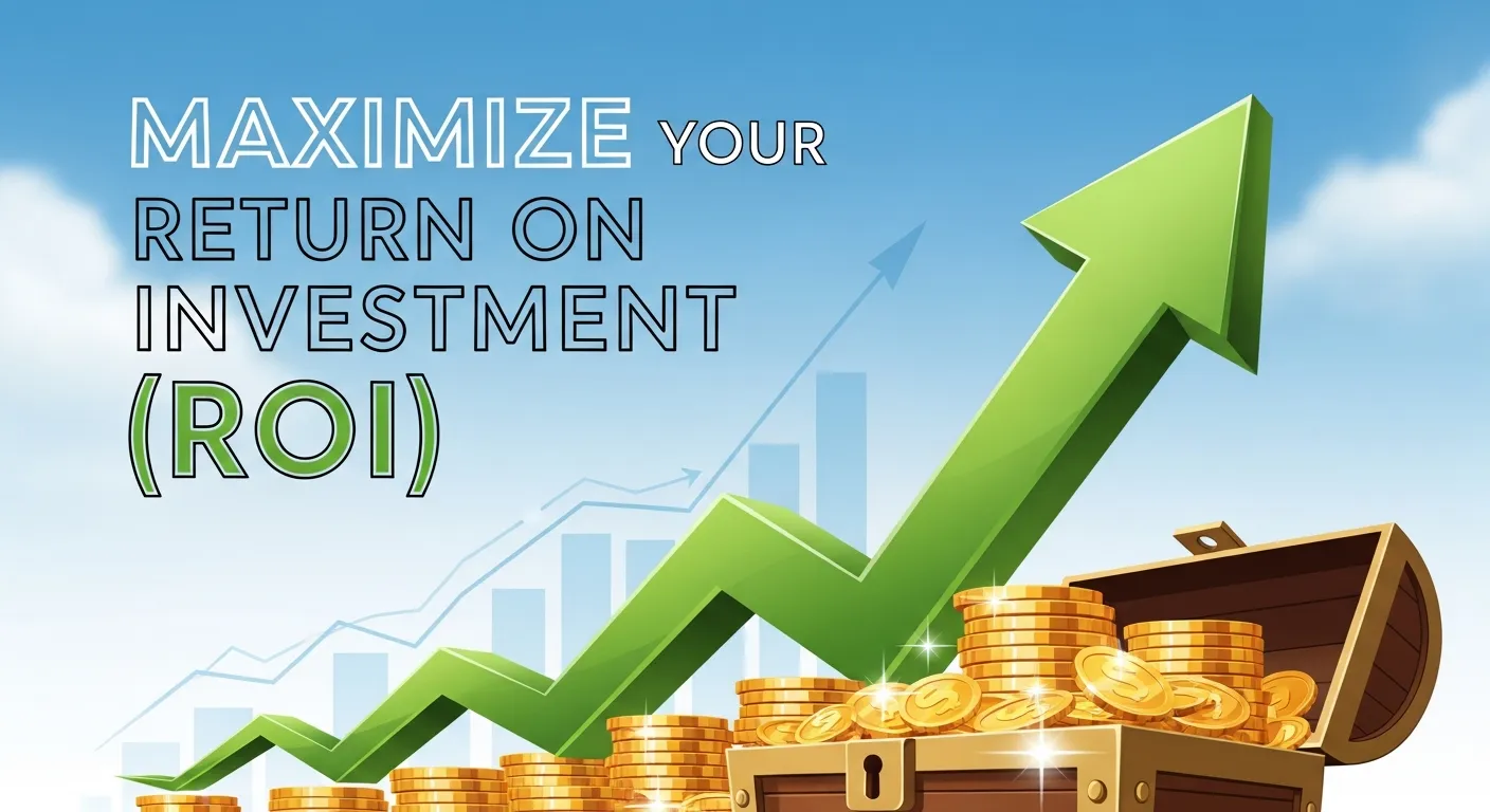 Graph showing increased ROI through Conversion Rate Optimization strategies