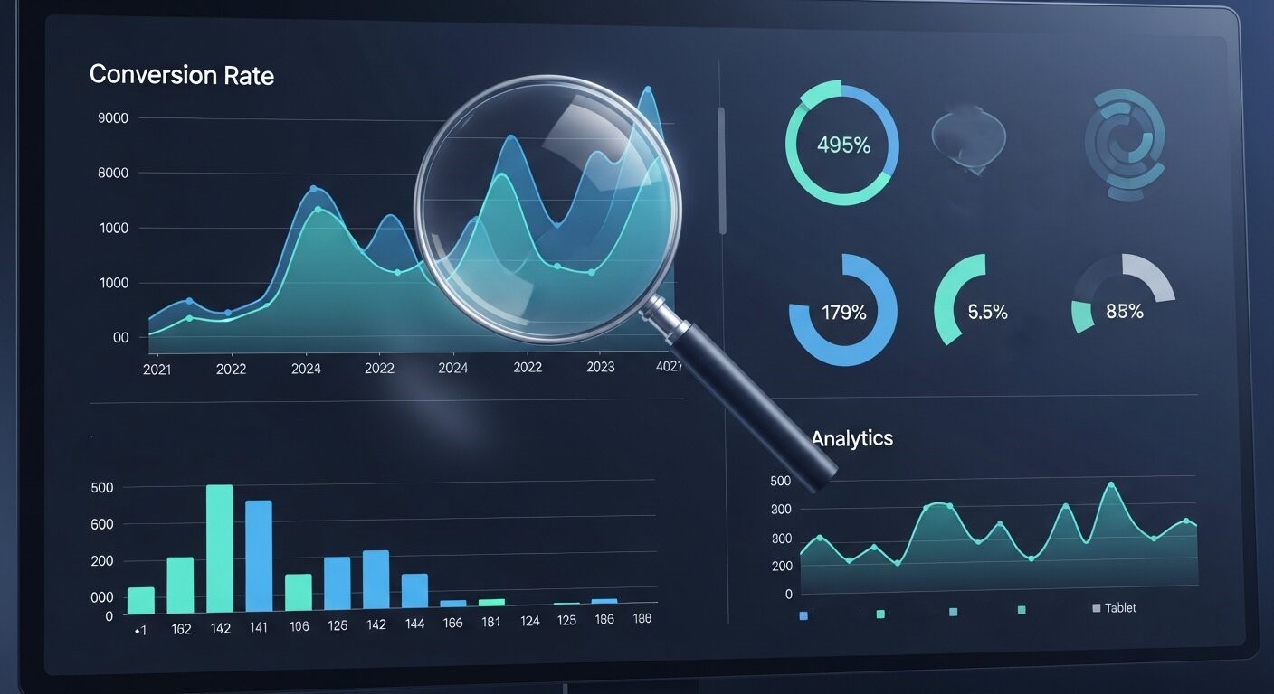 Measuring and analyzing CRO performance with data insights.
