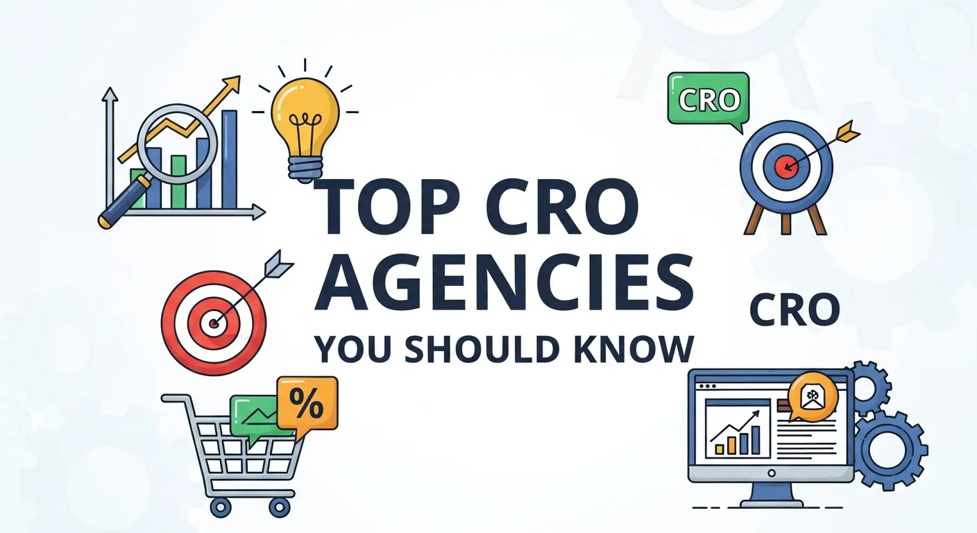Top CRO agencies analyzing user behavior and optimizing websites to increase conversions, revenue, and customer engagement.