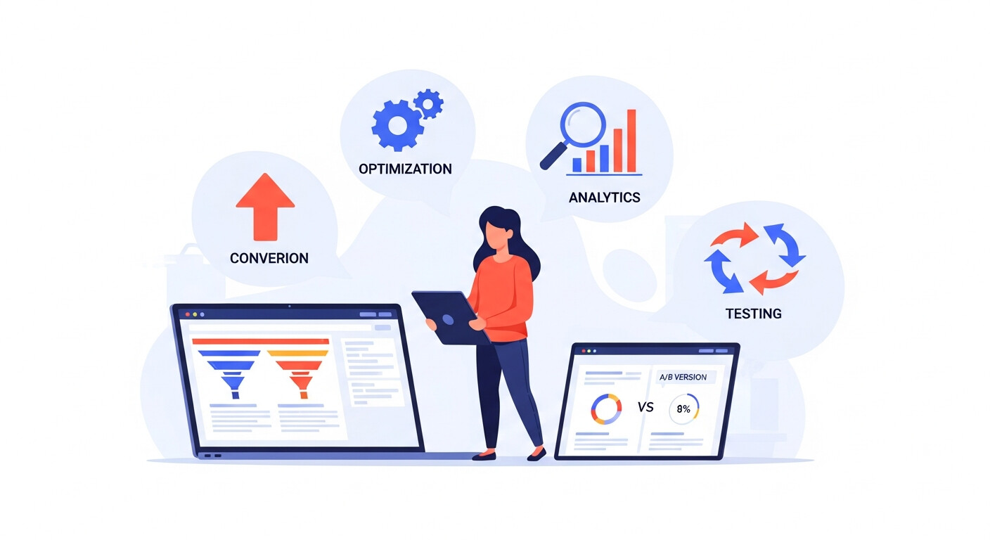 Key elements of CRO to boost conversions and marketing results.