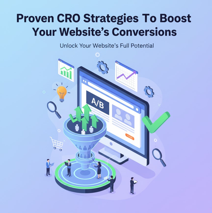 Proven CRO Strategies To Boost Your Website's Conversions