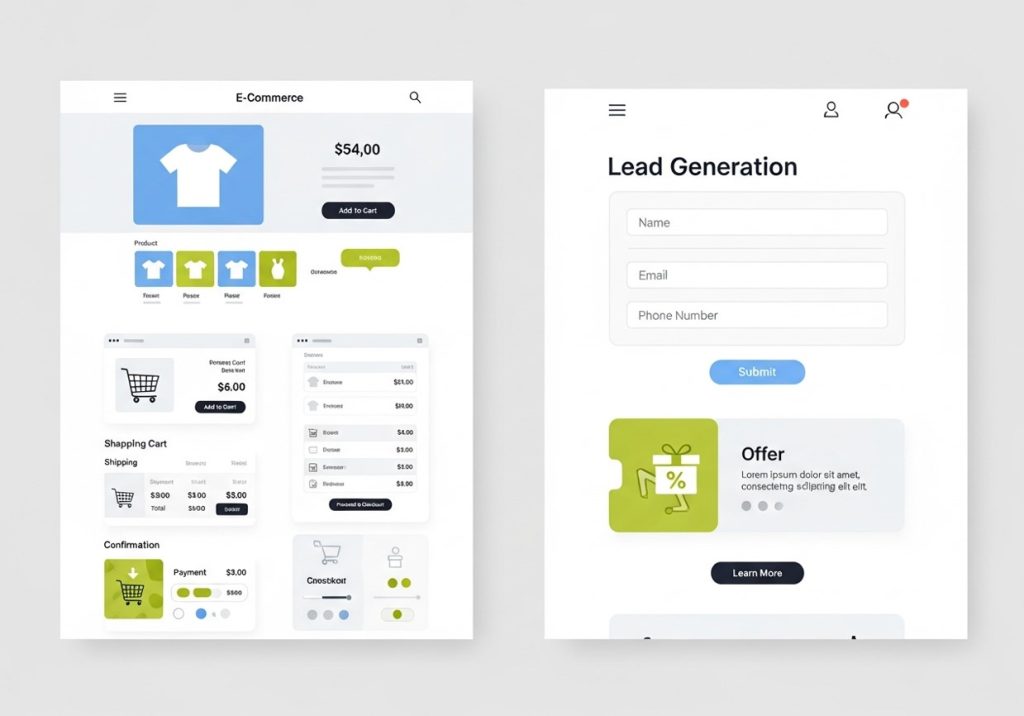 CRO for E-Commerce vs. Lead Generation Sites