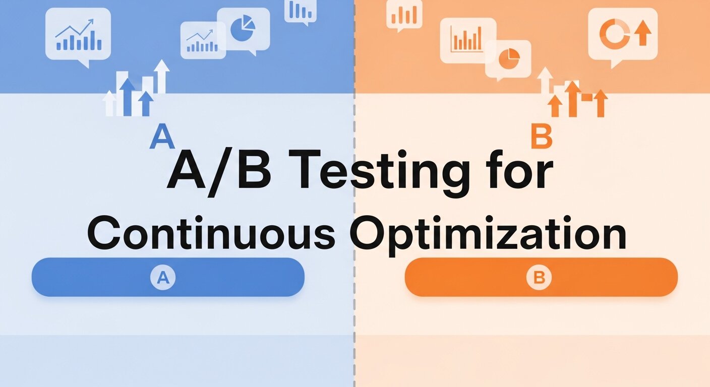 A/B Testing for Continuous Optimization