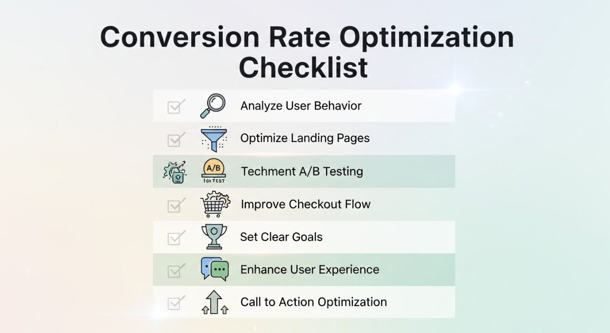 Conversion Rate Optimization Checklist