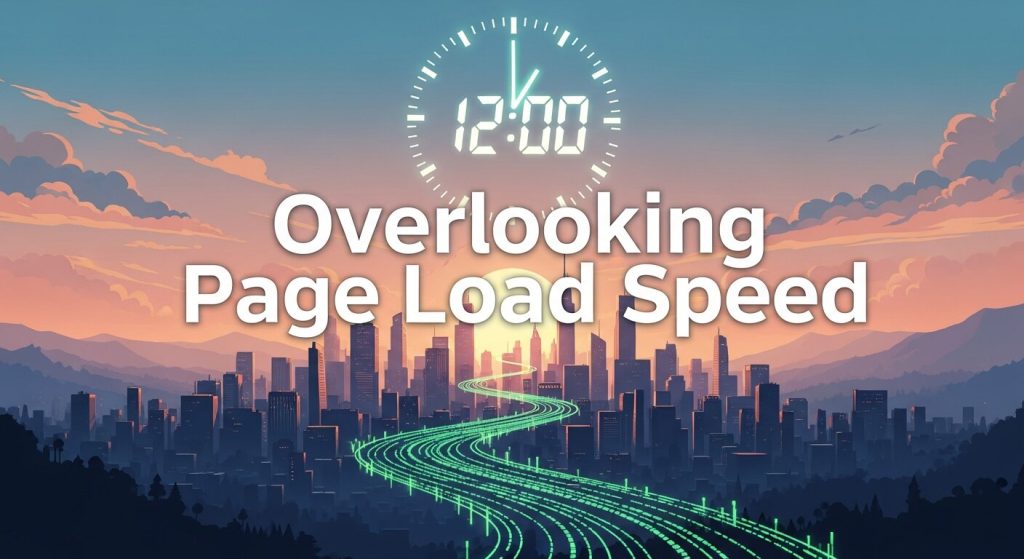 Overlooking Page Load Speed