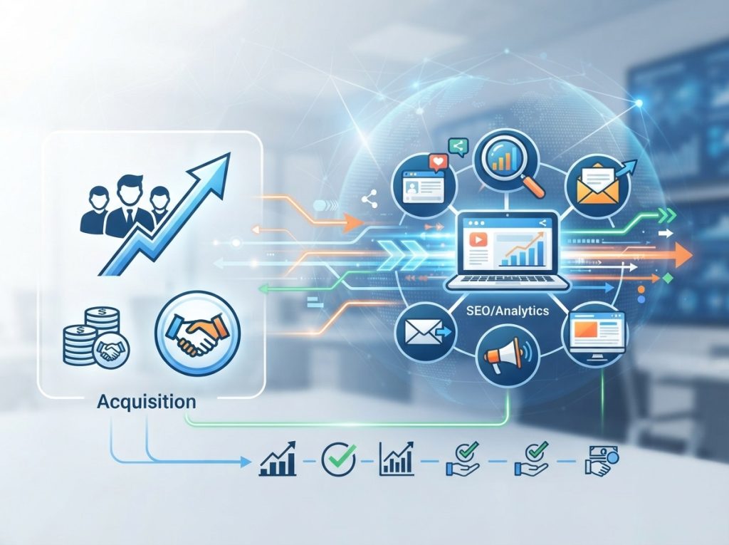 Connection Between Acquisition