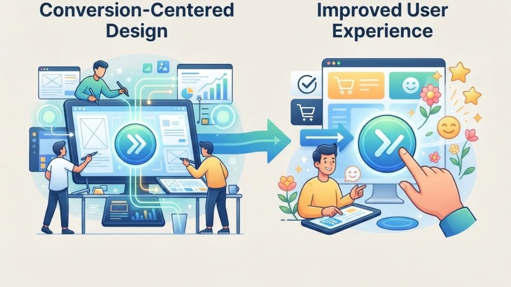 Conversion Centered Design Improves User Experience